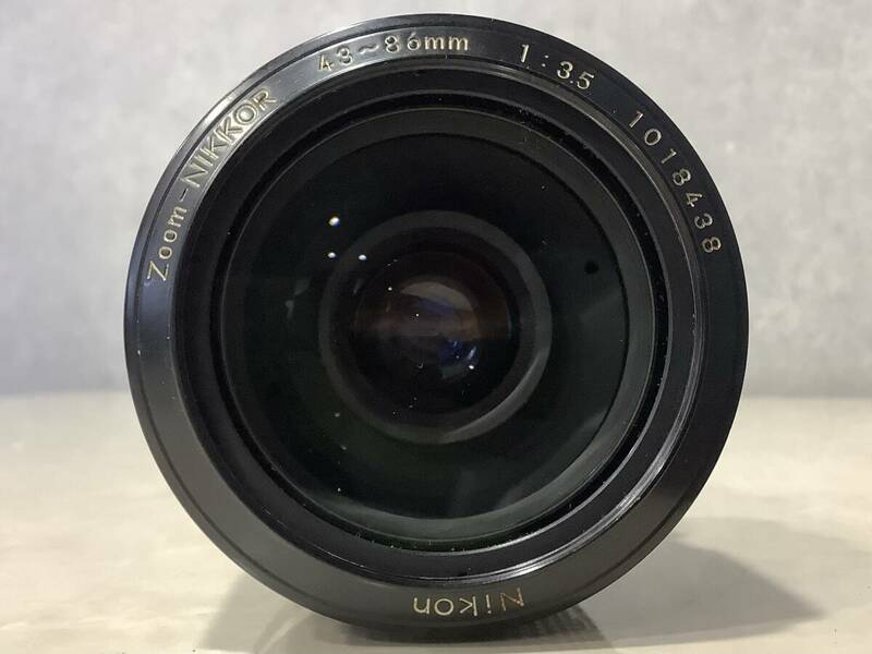 1円〜 Nikon ニコン NIKKOR 43~86mm 1:3.5 レンズにカビ有 詳細不明 ジャンク品扱