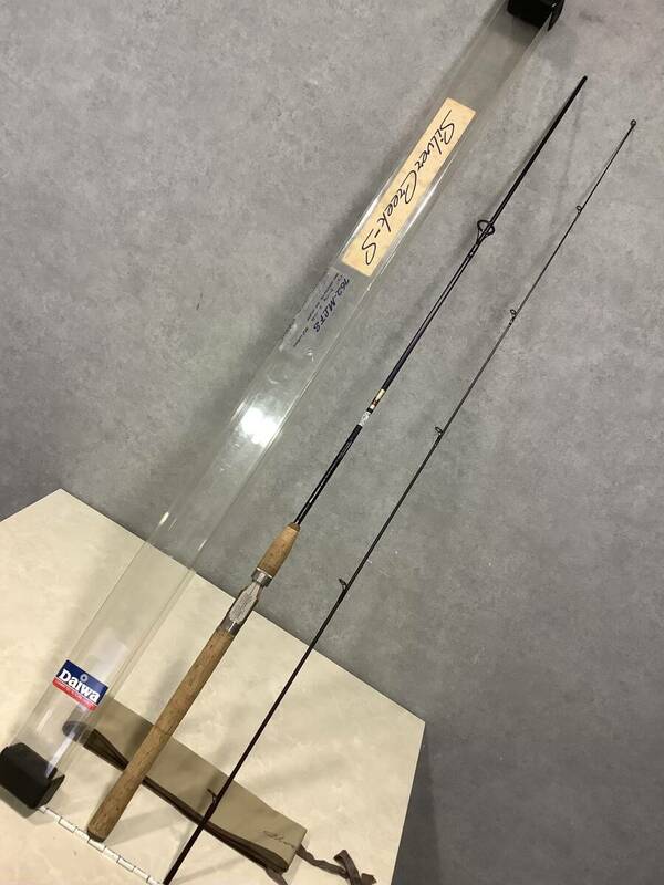 1円〜 比較的綺麗品 Daiwa ダイワ Silver Creek-S シルバークリークS 762-MLFS トラウトスピニングロッド 他詳細不明