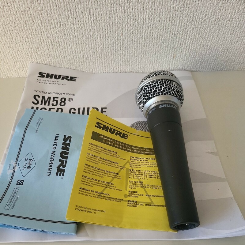 SHURE SM58 マイク