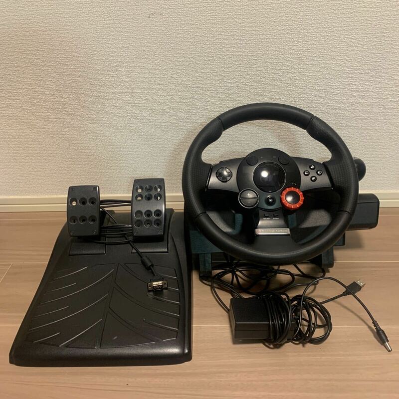 Logicool ロジクール E-X5C19 Driving Force ドライビングフォース GT PS3 ハンドルコントローラー ハンコン 