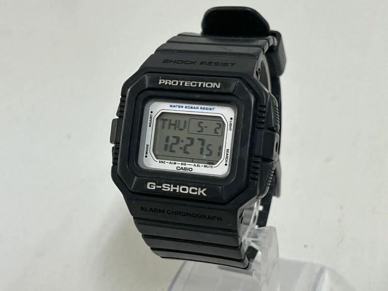 410h CASIO カシオ G-SHOCK Gショック 腕時計 DW-D5500 デジタル ブラック 