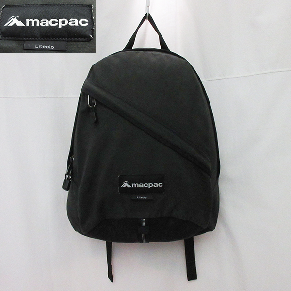 ■macpac マックパック Litealp ライトアルプ リュック 23L デイパック ブラック