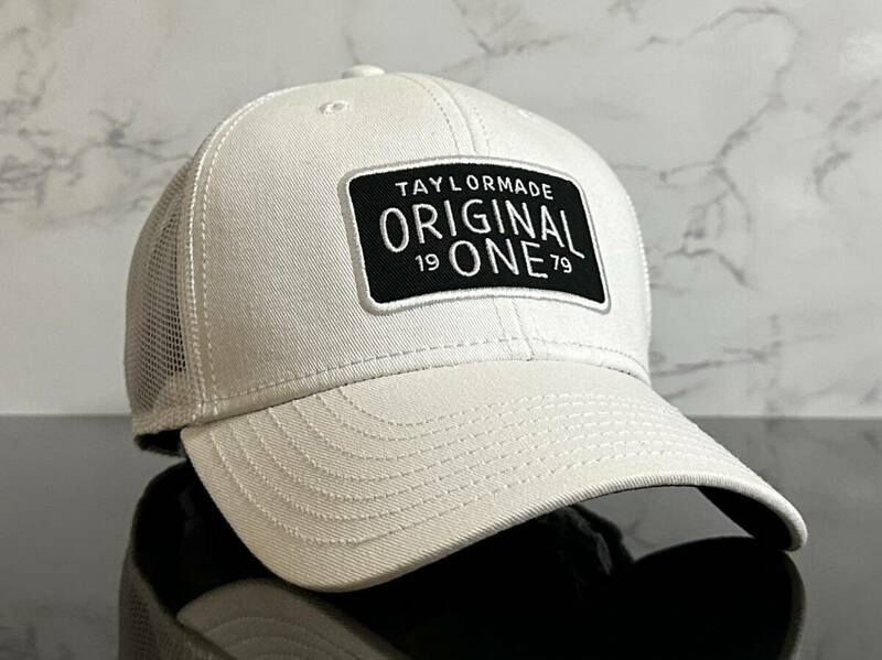 【未使用品】59B★TaylorMade ORIGINAL ONE 1979 テーラーメイド オリジナル ワン 1979 ゴルフ メッシュ キャップ 帽子 CAP《FREEサイズ》