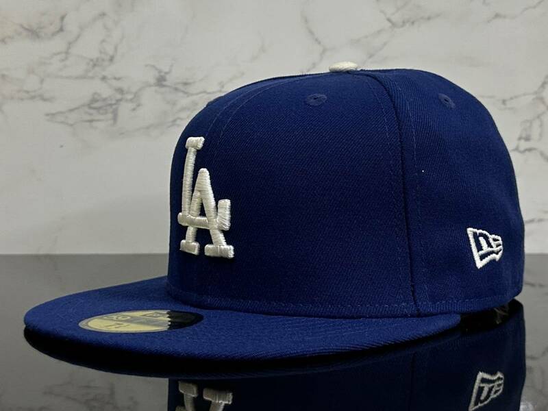 【未使用品】180A★NEW ERA 59FIFTY×MLB ロサンゼルス ドジャース Los Angeles Dodgers コラボ キャップ 帽子 CAP《SIZE 7 1/8・56.8㎝》