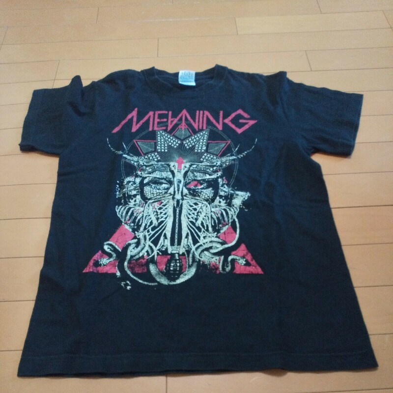 ミーニング　Tシャツ　MEANING　パンク　PUNK　ハードコア　インディーズ　ピザオブデス