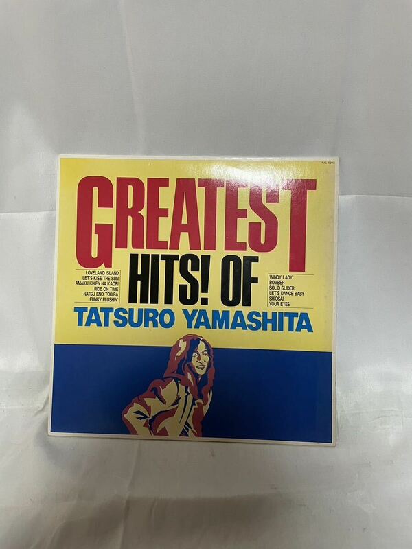 Greatest Hits Of Tatsuro Yamashita 山下達郎 レコード LP 
