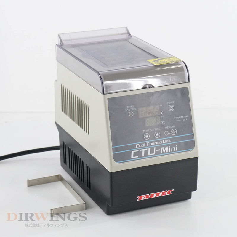[DW] 8日保証 CTU-Mini TAITEC タイテック Cool Thermo Unit アルミブロック恒温槽 クールサーモユニット[05685-0031]