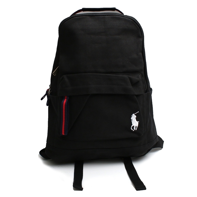 【新品 未使用】ポロラルフローレン POLO RALPH LAUREN リュックサック バックパック メンズ レディース 9AR015-G9O Backpack ブラック