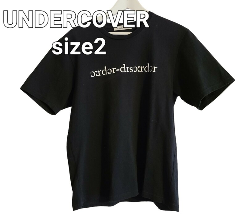 UNDERCOVER（アンダーカバー）order-disorder 半袖 TシャツColor ブラックsize2