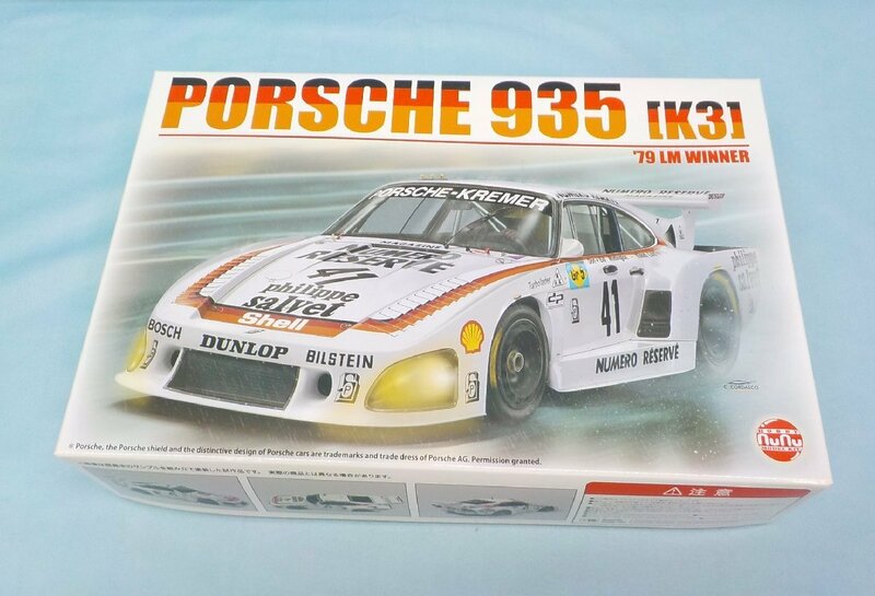 ◆プラモデル 未組立 1/24 PLATZ NuNu レーシングシリーズ ポルシェ ルマン 24時間 935K 1979 LM WINNER PN24006