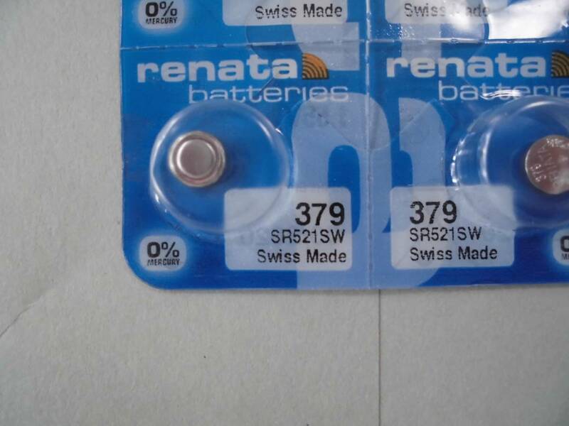 ◎☆2個☆レナタ電池SR521SW(379)使用推奨10-2026追加有A◎送料63円◎