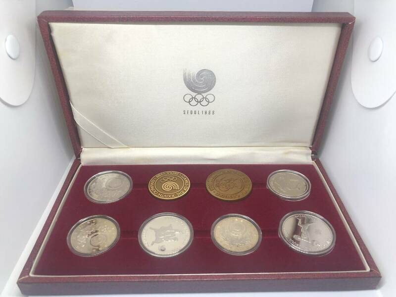 ☆ソウルオリンピック1988　OFFICIAL COMMEMORATIVE COINS OF THE XXXIVTH OLYMPIAD☆em6