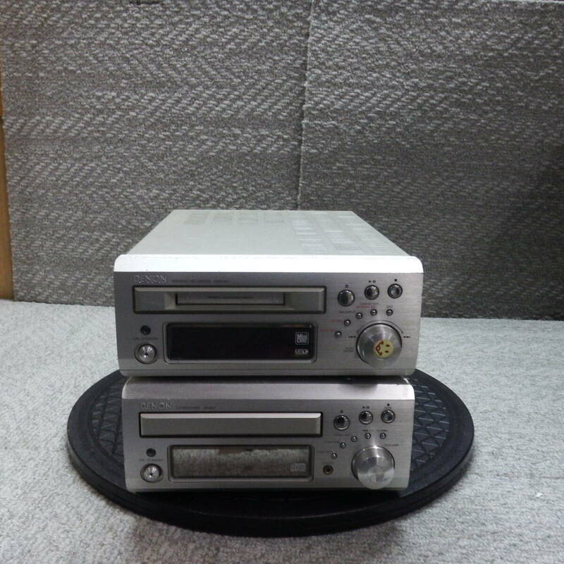 TA92(ジャンク品） DENON MDデッキ DMD-M31/UD-M31 未確認