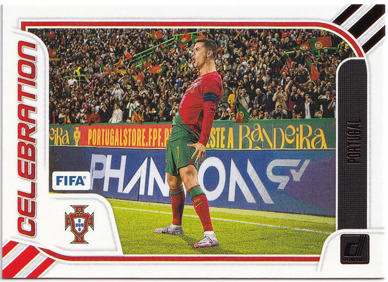 【ロナウド/Christiano Ronaldo】2023-24 Panini Donruss Soccer Celebration