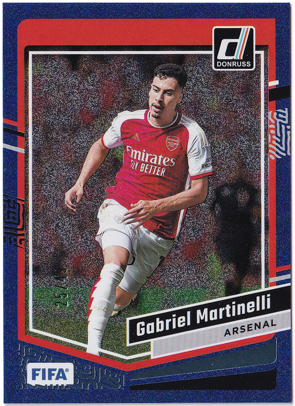 【マルティネッリ/Gabriel Martinelli】2023-24 Panini Donruss Soccer Blue /49