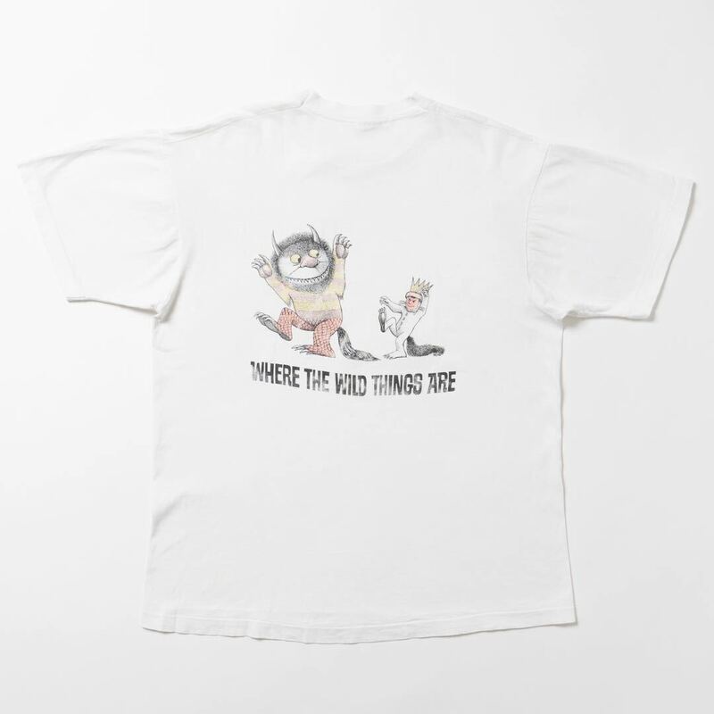 90s かいじゅうたちのいるところ Tシャツ WHERE THE WILD THINGS ARE XLサイズ FRUIT OF THE LOOM vintage 90年代 アメリカ製 MADE IN USA