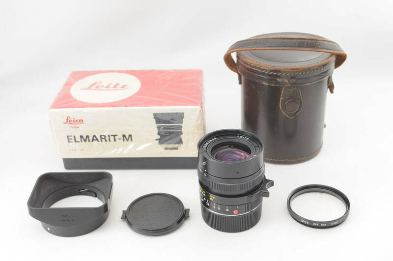 ★美品★ Leica ELMARIT-M エルマリート 28mm F2.8 第3世代 カメラレンズ 広角 単焦点 Mマウント #1553