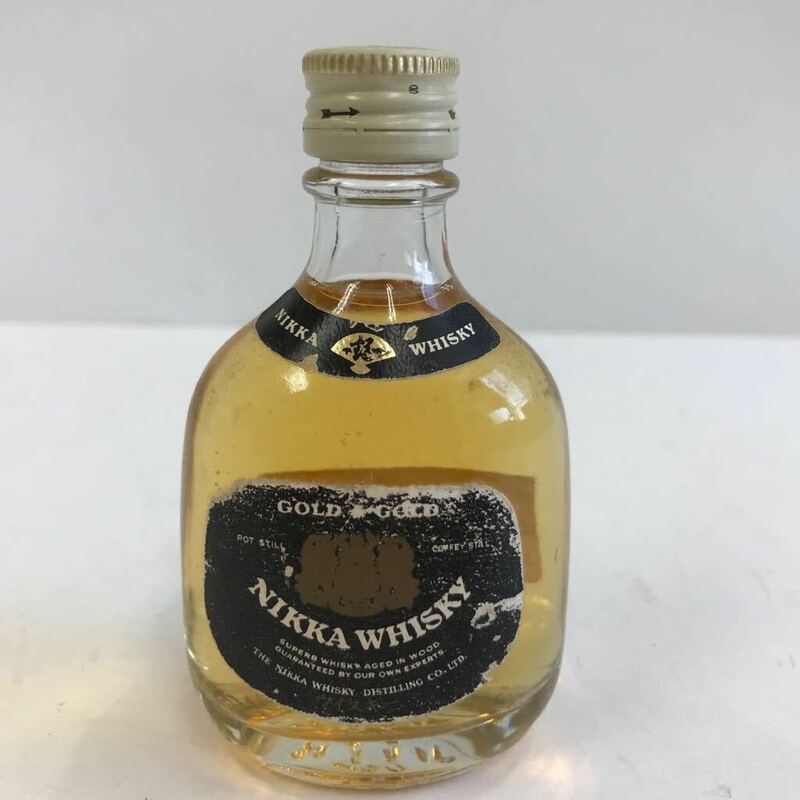 古酒 NIKKA WHISKY ニッカ ウイスキー ミニボトル　180ml？