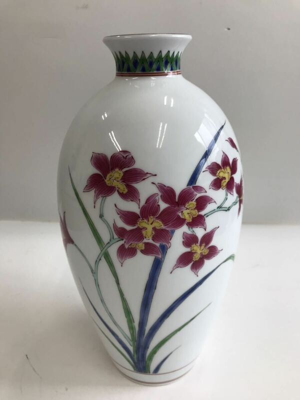 深川製磁　花瓶 花器 高級花瓶　インテリア　壺　高さ26.5cm