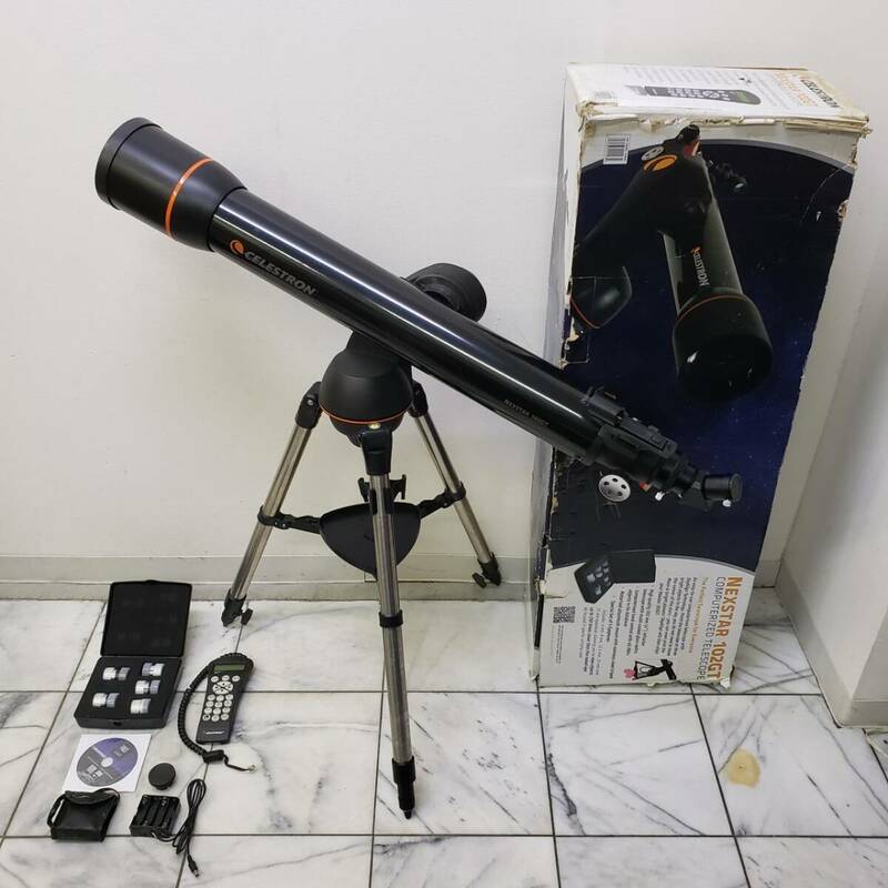 ジャンク CELESTRON NEXSTAR 102GT セレストロン 天体望遠鏡 D=102mm FI=1000 Model ＃22093