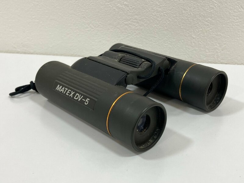 【N04876】双眼鏡　MATEX DV-5 10×25 DCF 96m/1000m　傷汚れ有り　動作未確認　中古品　現状品