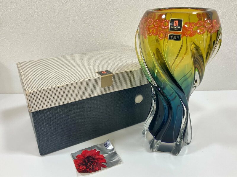 【N04920】花瓶　マルティグラス　SOGO　フラワーベース　詳細不明　中古品　現状品