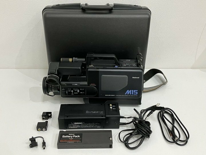 【I78214】National VW-SHM15 ビデオカメラ　VHSムービー　MACLORD MOVIE　中古品　ジャンク品