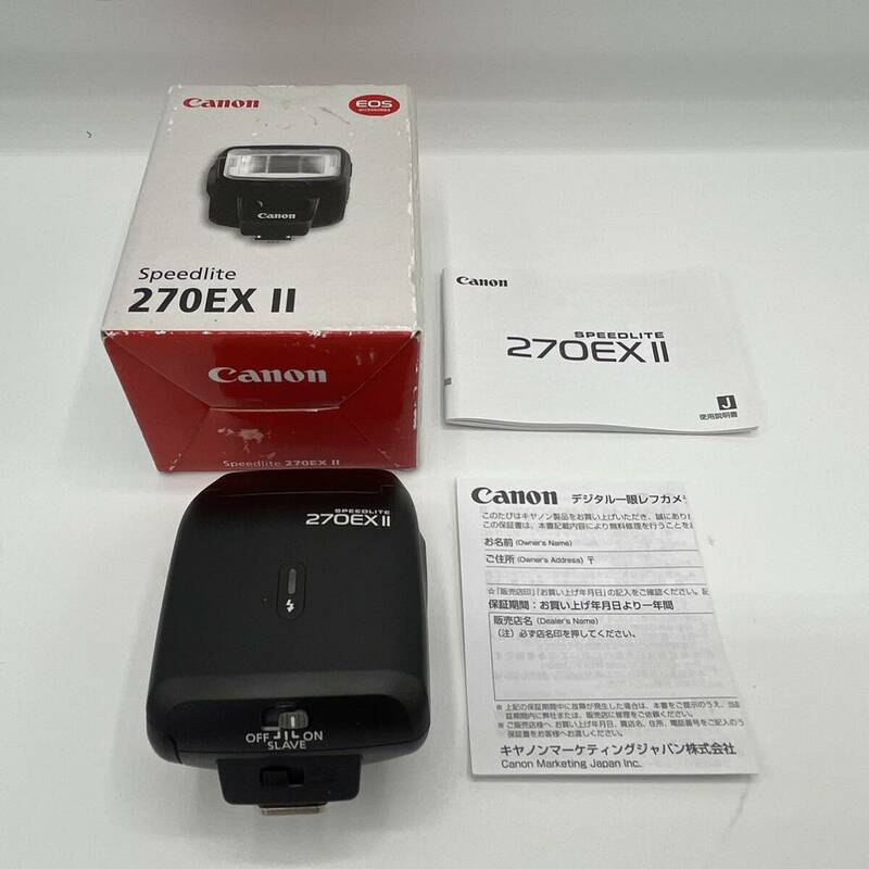 ★極上品★ canon 270ex ii スピードライト 125