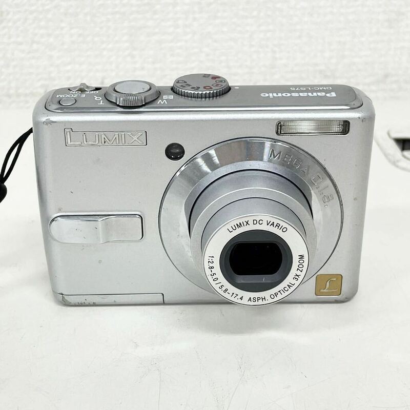 Panasonic LUMIX DMC-LS75 デジタルカメラ 3x ZOOM MEGA 0.1S 1:2.8-5.0 / 5.8-17.4 シルバー 