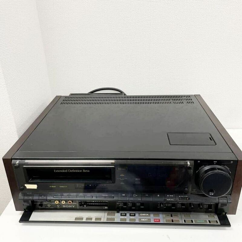 SONY ソニー EDV-9000 EDベータ ビデオデッキ 音響機材 ジャンク品 ビデオレコーダー