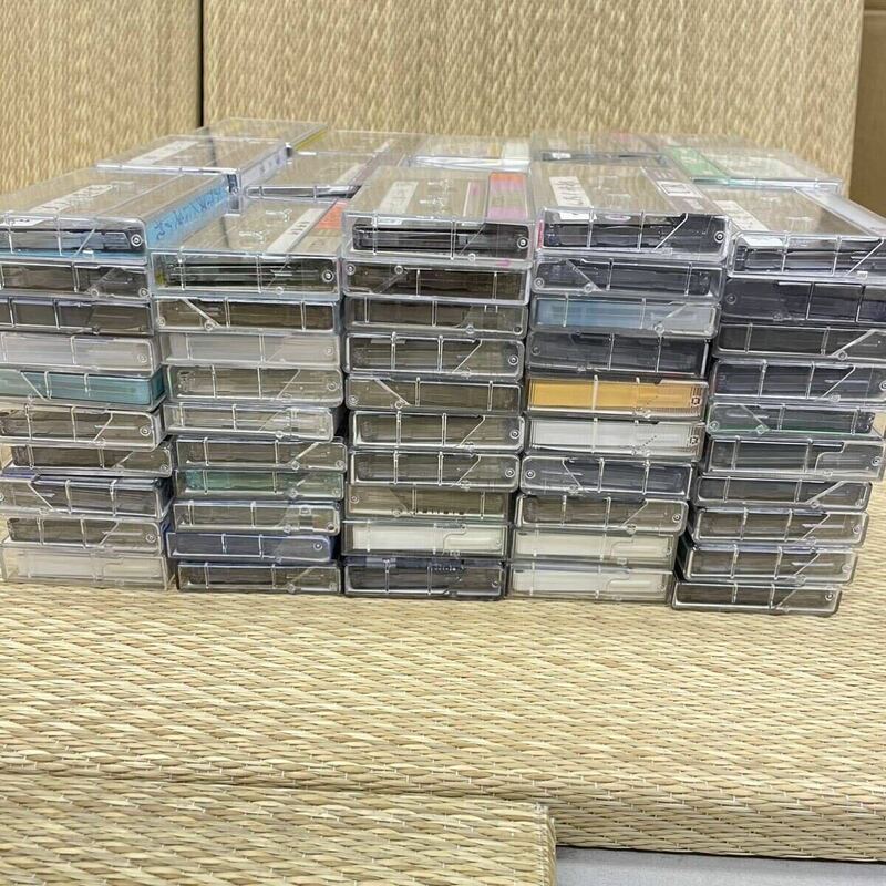 大量 使用済み カセットテープ ノーマル 約150点 まとめ 現状品 SONY TDK maxell AXIA 等 ノーマルポジション 