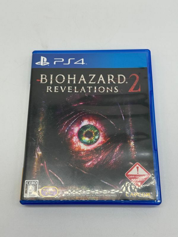 【24939】 PS4 ソフト BIOHAZARD REVELATIONS リベレーションズ２ 中古品 動作未確認 クリックポスト