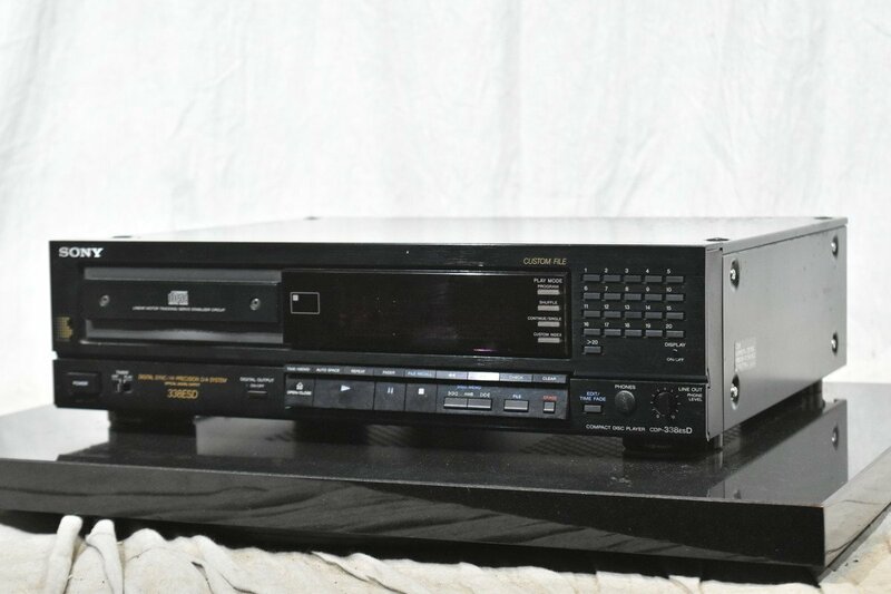 SONY ソニー CDプレイヤー CDP-338 ESD