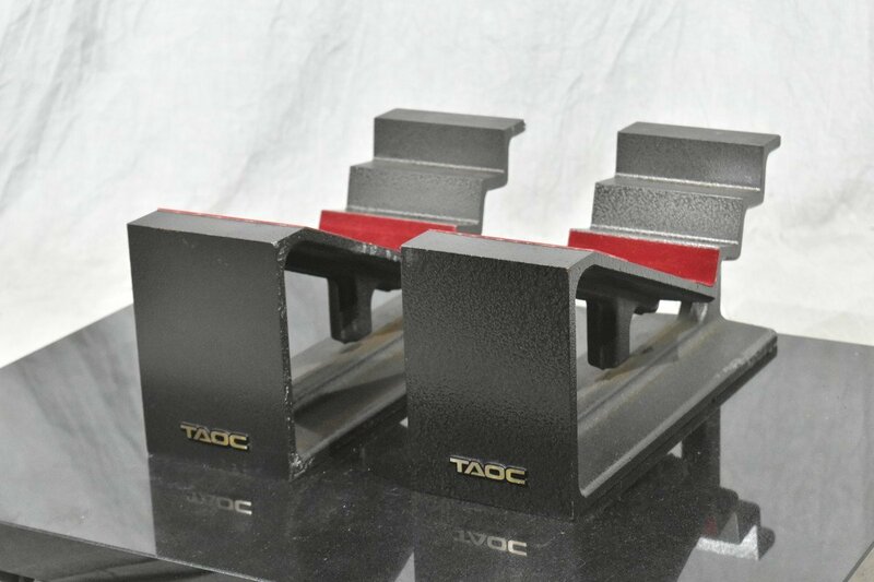 TAOC スピーカースタンド/オーディオベース ペア 高さ14cm