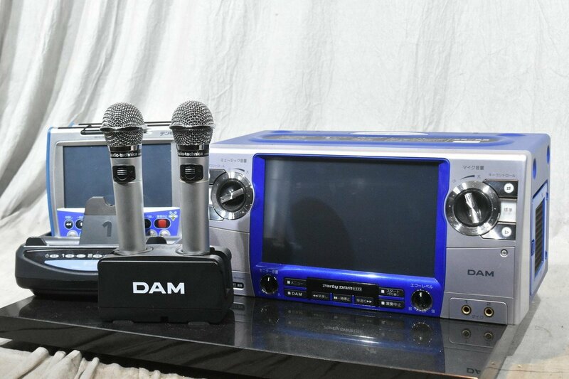 DAIICHIKOSHO/第一興商 業務用通信カラオケ機器 一式セット パーティーダム DAM-PD100HD/PM500zB/AT-CLM7000TX【現状渡し品】