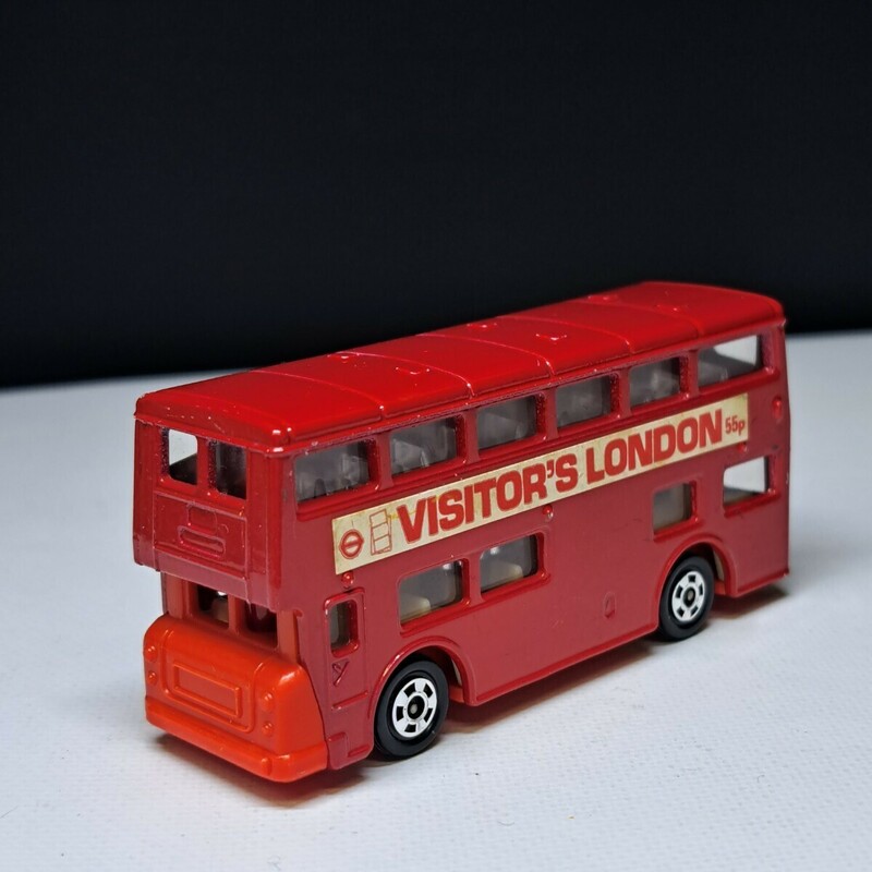 1/130 tomika トミカ 日本製 LONDON BUS NO.F15 VISITOR'S LONDON 