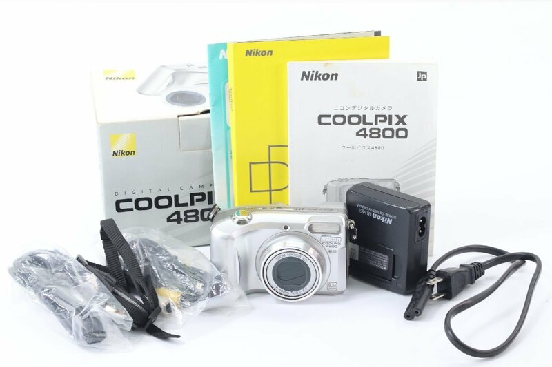 NIKON COOLPIX 4800 ED ニコン クールピクス シルバー コンパクトカメラ デジタルカメラ デジカメ 43727-Y