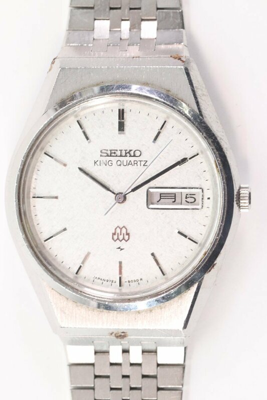SEIKO セイコー KING QUARTZ キングクォーツ 9723-8050 デイデイト メンズ 腕時計 5449-HA