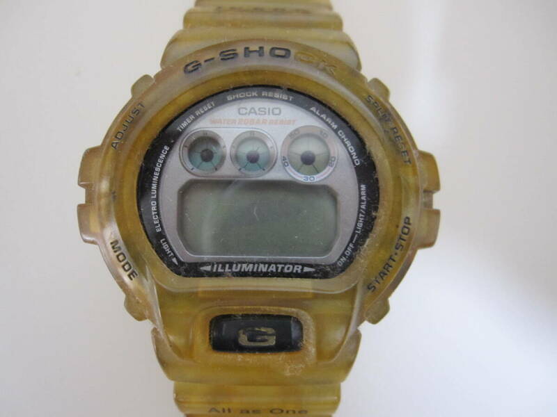 G‐SHOCK★ジーショック★第5回国際イルカ・クジラ会議★イルクジ★カシオ★腕時計★DW-6900K★ジャンク品