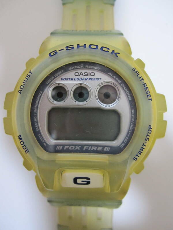 G‐SHOCK★ジーショック★WCCS★世界サンゴ礁保護協会★カシオ★腕時計★DW-6900★ジャンク品