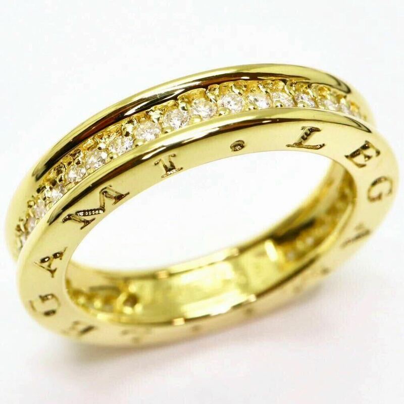 豪華!!良品!!＊LEGAMI(レガーミ)K18天然ダイヤモンドフルエタニティリング＊m 8.8g 17.0号 diamond ジュエリー ring指輪 750 EI0/EI1