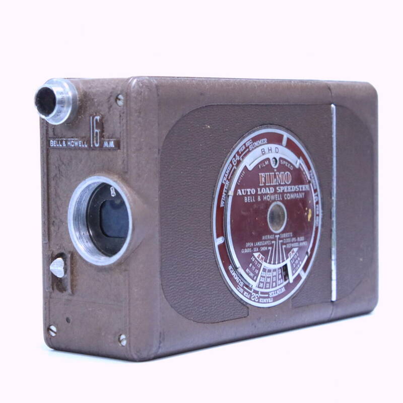 あ//A7651 BELL&HOWELL ベル＆ハウエル　FILMO AUTO LOAD SPEED STER 16mm ムービカメラ　U.S.A製