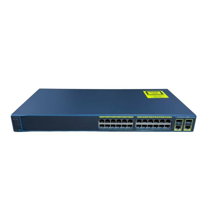 CISCO Catalyst 2960-24TC-L インテリジェント イーサネット スイッチ WS-C2960-24TC-L　（管：CS0035）