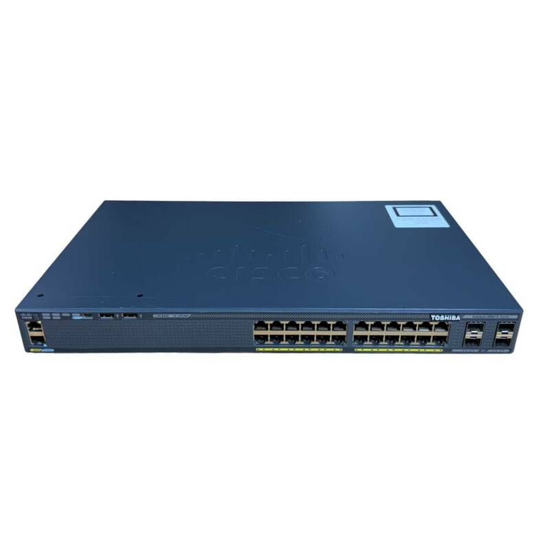 Cisco Catalyst 2960X-24TS-L （WS-C2960X-24TS-L）※スタックモジュール付※　（管：CS0034）