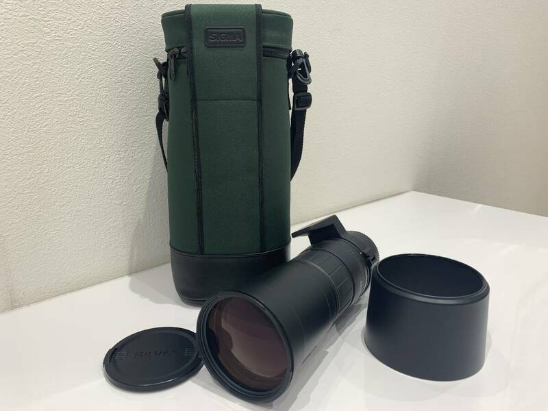 (TY1384) ☆外観美品 ☆SIGMA シグマ 170-500mm 1:5-6.3 APO 望遠レンズ レンズキャップ ケース 付属品あり