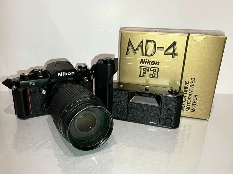 Nikon ニコン F3 AF NIKKOR 70〜300 1:4-5.6 G モータードライブ MD-4