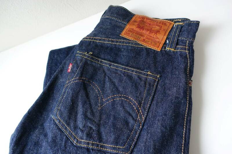 美品 バレンシア工場製 1944年モデル 大戦 LEVI’S S501XX デニムパンツ ジーンズ44501-0022 W29 米国製 WWII 米国製 アメリカ USA製 555