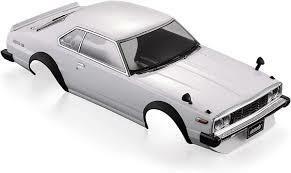 流星　Killer body 1/10　SKYLINEハードトップ2000GT-ES　1977（ クリア）　ボディセット