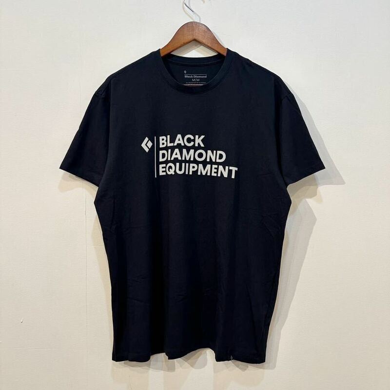 Black Diamond Equipment Organic Cotton T-Shirt ブラック ダイヤモンド オーガニック コットン 半袖 T シャツ ロゴ Logo Tee 黒 M
