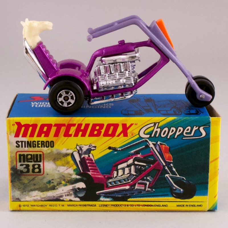 イギリス マッチボックス（matchbox） STINGEROO CHOPPERS 1973 new 38